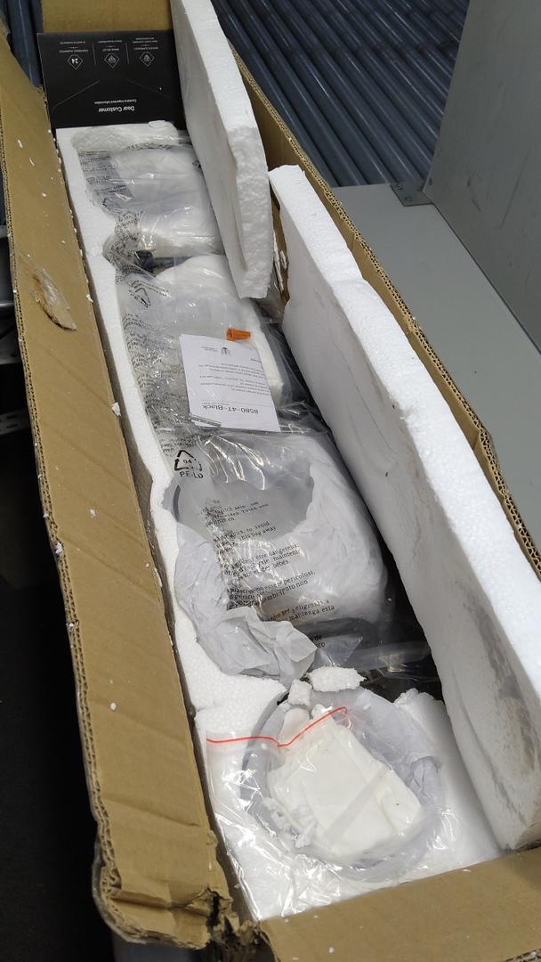 SOLFART Vintage Vanity Lighting Fixtures for Bathroom Black with Bronze Wall Lamp Sconce Black with Bronze 4 Lights