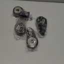 Labelife Compatible Label Tape Replacement for M21-750-499 Black on White Nylon Cloth 3/4 Inch Label Tape, for Wire and Cable, Work with M210-, M211-, BMP21 Plus, BMP21 LAB Printer, 0.75 Inch, 4-Pack