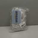 LIBERECOO Clear Round Fitted Vinyl Tablecloth for 37-42" Diameter Tables - Heavy Duty Elasticized Table Cover Elastic Edged Plastic Table Cloth Protector