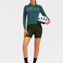 Women's 4D Padded Bike Shorts 5"/7" Riding Underwear Cycling Bicycle Road Biking Cycle Shorts for Women Zipper Pockets, Size M
