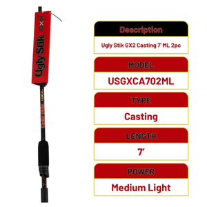 Ugly Stik GX2 Casting Fishing Rod