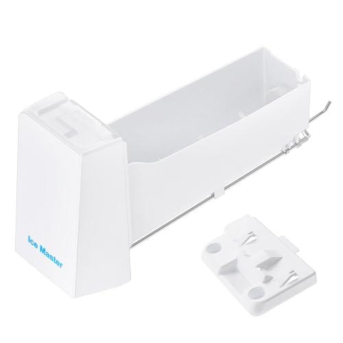 Upgraded DA97-14474C Refrigerator Ice Bucket Compatible with Samsung Ice Maker Replacement DA97-14474A Samsung Ice Bucket Ice Maker Tray Parts RF28HMEDBSR, RF263BEAESR, RF265BEAESR,RF25HMEDBSR Ice Bin