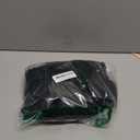 qfmqkpi Women Elegant Pearls Deep V Neck Wrap Bodycon Dress Back Zipper Pencil Midi Dress (XX-Large, Black)