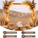 12 Stems 46" Tall Pampas Grass Decor for Floor Vase Large Dried Pampas Grass, Extra Fluffy Natural Dried Flowers for Home Living Room, Boho Wedding Decor, Modern Farmhouse Floral Arrangements