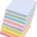 Sticky Notes 3x3 Inches, 8 Pads, 800 Sheets, 8 Color Sticky Note Pads, Premium Sticky Pads, Sticky Notes Bulk, Self-Stick Note Pads, 100 Sheets/pad