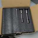 METOWARE Adjustable Trailer Hitch - Aluminum Tow Hitch Fits 2.5-Inch Receiver - Heavy Duty Drop Hitch with 8-Inch Drop/Rise for Truck (18,000 LBS GTW), Double Stainless Steel Locks & Hitch Pin