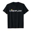 Cash flow King Queen T-Shirt, Large