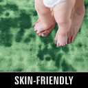 TWINNIS Large Area Rugs for Living Room Bedroom, 5x8 Feet, Super Soft Indoor Thickened Memory-Foam Carpets Easy-Cleaning, Modern Aesthetic Comfy Rug for Kids Room Home Decor, Tie-Dyed Green