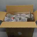 8 Pack [1 L / 33 fl. oz.] Swing Top Glass Bottles w/ Airtight Stopper Lids  Flip Top Brewing Bottle for Fermentation, Kombucha, Mead, Vinegar, Beer, Kefir, Wine, Soda  With 8 Extra Seals & 2 Pourer