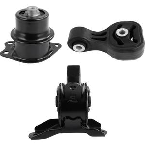 SCITOO Engine Motor Mount and Transmission Mount and Torque Strut Mount Kit for Honda for Fit 1.5L 2009-2013 Replace A65001HY A4563 A65012