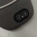 Rechargeable 3-in-1 Lumbar Massager with Heat & Traction - Portable Electric Back Support Pillow for Neck, Shoulder, Lower Back Pain Relief - Cordless Massager for Car, Office Chair, Sofa