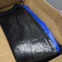 LANGXUN Universal Trampoline Repalcement Safety Pad, 10ft Waterproof Surround Spring Foam Cover for Round Frame