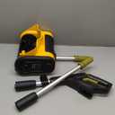 Cordless Snow Shovel Compatible with DeWalt 20V Battery, 12" Electric Snow Blower with 20FT Max Throw & Adjustable Handle & Safety Switch, Snow Thrower for Driveway, Deck, Patio, Steps (NO Battery) (Yellow)