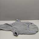 Dog Hoodie Dog Sweaters for Large Dogs Pet Sweater Solid Soft Brushed Fleece Pet Clothes Hoodie Sweatshirt with Pocket(Grey-L)