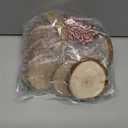 Unfinished Natural Wood Slices 30 Pcs 2.75-3.1 inch Wood Coaster Pieces Craft Wood kit Predrilled with Hole Wooden Circles Great for Arts and Crafts Christmas Ornaments DIY Crafts Rustic Wedding