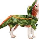 Alligator Dog Costume - Funny Croc Costume for Small to Large Dogs, Halloween Cosplay Dress