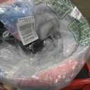 Lesure Cat Tunnel Bed for Indoor Cats - Cute Cat Donut Tunnel Toys with Washable Circle Cushion, Round Pet Peekaboo Cave Toy for Kitten/Puppy/Rabbit, Standard Ice Blue