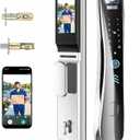 EIYSIE WiFi Deadbolt Lock with Camera & Video Doorbell, 8-in-1 Keyless Lock