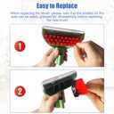 1400B Little Green Machine Multi-Purpose Tools Brush Replacement Parts for Bissell 1400B 3194 3353 2458 3588F 1986 1425 2513E 3624 Tough Stain Brush Tool Attachments-5.3 Inch