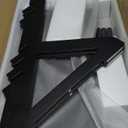 Amazer Standing Desk Converter, 22 inch Bamboo Small Sit Stand Up Desk Riser with Lap Desk Computer Desktop Desk Converter for Monitor and Laptop with Keyboard Tray, Black