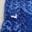 Washable Dog Bed Mat Reversible Dog Crate Pad Soft Fluffy Pet Kennel Beds Dog Sleeping Mattress for Large Jumbo Medium Small Dogs, 35 x 22 Inch, Blue