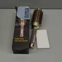 Round Brush for Blow Drying, Nano Thermal Ceramic & Ionic Tech Hair Brush with Boar Bristles, Professional Round Barrel Brush for Styling, Curling & Straightening by Sndyi (2.9 Inch, Barrel 1.7 Inch)