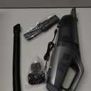 BQYPOWER Handheld Vacuum Cordless, 16000PA Strong Suction Hand Held Vacuum Dust Busters Cordless Rechargeable with Multiple Accessories, Portable Car Vacuum Cleaner High Power for Car Home Office (Silver Blue)