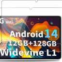 NOUKAJU Screen Protector for JJGJ/ QDDQ TB02 10inch, HD Tempered Glass, 9h Hardness, Scratch, Anti-Fingerprin, Tempered Glass Film Guard for JJGJ TB02[2 Pack]