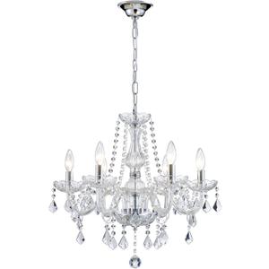 Crystal Chandelier Light Fixture, Modern K9 Crystal Chandelier Dining Room Light Fixture, Crystal Pendant Ceiling Light for Bedroom Modern Lighting Fixture for Living Room Kitchen Island Hallway (27" High 22" Wide, Chrome)