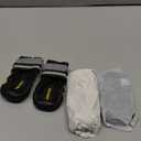 QUMY Dog Shoes for Large Dogs, Medium Dog Boots & Paw Protectors for Winter Snowy Day, Summer Hot Pavement, Water-Resistant in Rainy Weather, Outdoor Walking, Indoor Hardfloors Skid-Resistant Sole (Size 2: 1.9''x2.4''(W*L) (Pack of 4))