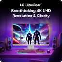 LG 32G810SA-W 32-inch Ultragear 4K UHD (3840 x 2160) IPS Gaming Monitor, 144Hz, 1ms, NVIDIA G-Sync Compatible, AMD FreeSync Premium, VESA DisplayHDR 400, HDMI, DisplayPort, USB Type-C, White | NVIDIA G-Sync Compatible, HDMI, DisplayPort, USB Type-C, 144Hz, AMD FreeSync Premium, VESA DisplayHDR 400, (3840 x 2160)