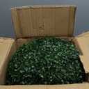 Sunnyglade 2 PCS 15.7 inch 4 Layers Artificial Plant Topiary Ball Faux Boxwood Decorative Balls for Backyard, Balcony,Garden, Wedding and Home Dcor (15.7 inch)