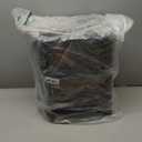 Furnulem Night Stand, Tall Nightstand with 4-Tier Shelves and 3 Fabric Drawers, LED Bed Side Tables with Charging Station, Bedside Table for Bedroom, Hallway, Office, Rustic Brown