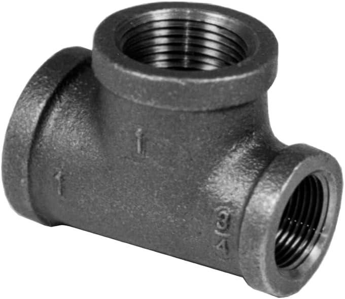 Legend Valve 350-252C 3/4 X 1/2 X 1 BLK RED. TEE Model PR Black Reducing Tee