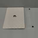 Compatible with MacBook Air 13 Inch 2022 2021-2018 M1 A2337 A2179 A1932, Checkered Textured Cream Leather Hard Shell Case Logo Cutout & Keyboard Cover for Mac Air 13, Beige