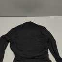 Avidlove Women Long Sleeve Bodysuit Turtle Neck Shapewear Body Suits Mesh One Piece Leotard Shirt Going Out Tops Fall Outfits (X-Small, Black)