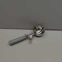 Saebye Portion Scoop - #8 (4 oz) - Disher, Large Cookie Scoop, Food Scoops, Muffin Scoops - Portion Control - 18/8 Stainless Steel, Grey Handle