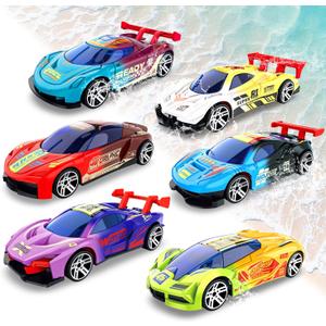 LITTCO Color Changing Cars (6PCS), Bath Toys for Kids Ages 4-8, Car Bath Toys Bathtub Race, Birthday/Holiday for Boys and Girls