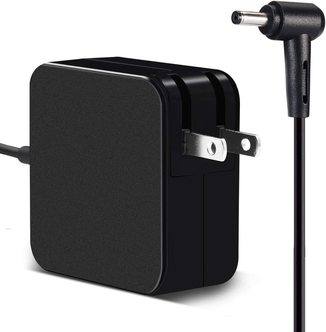 Charger Compatible for 65W Asus Vivobook Go 12 15 Series E1504FA F1605 L210 L210M L510 L510MA Vivobook 14 15 F412 F415 X515 F515JA F515J F515 M515 M415 M515U M515D Power Supply Cord