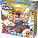Fotorama Burger Mania Sizzling Build-A-Burger Game, Fast-Paced Conveyor Belt Fast Food Thrill Competition, Develops Fine Motor Skills and Dexterity, for Children Ages 6 and Up