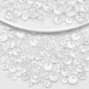 786pcs Crystal Glass Beads for Jewelry Makings,Crystal Gemstone Beads Transparent Rondelle Glass Beads Faceted Rondelle Beads Briolette Beads for DIY Bracelets Necklace Pendants(4 Sizes,Clear AB) (3mm,4mm,6mm,8mm)
