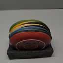 MORA Ceramic Artisan Matte Plates Set, 7.8 in - Set of 6 - The Dessert, Salad, Appetizer, Small Dinner etc Plate. Microwave, Oven, and Dishwasher Safe, Scratch Resistant. Kitchen Porcelain Dish