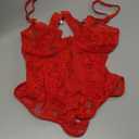 Avidlove Sexy Lingerie for Women Lace Teddy Bodysuit Deep V Cut Out Babydoll One Piece lingerie Medium