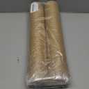 Fhiny 2PCS Cat Scratching Post Replacement 15" Natural Jute Spare Extension Scratch Post for Cats Tree DIY Craft Refill Pole Parts Hemp Rope Scratcher Climbing Perch (Brown)