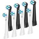 iO Replacement Heads Compatible with Oral B iO, Toothbrush Heads Compatible with iO 2 3 4 5 6 7 8 9 10 Series Electric Toothbrush, Dense Bristles for Powerful Stain Removal