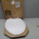 Bemis 1500EC 390 Lift-Off Wood Elongated Toilet Seat, Cotton White (Pack of 1)
