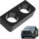 Console Cup Holder Insert for Ford F150 (2021-2024, Gen 14), Suitable for Driver's Side Cup Holder, Compatible with Yeti, Stanley or Other tumblers