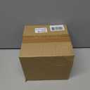 HOSOM Dummy Door Handles, Heavy Duty Decorative Single Side Non-Turning Square Lever Handle Knob Set for Closet or French Doors, Easy Installation, Pull Only, Matte Black, 2 Pack