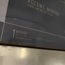 1x30x40 Accent Mirror Wood and Metal Finish