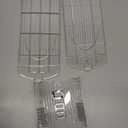 Shoe Stacker Shoe Rack Organizer for Closet Space Saver Storage Shoe Holder Organization (Transparent, 6 pack)